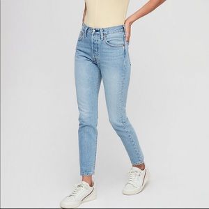 Levi’s x Aritzia 501 Skinny Jeans
